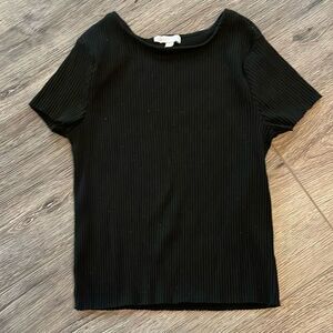 GB girls black shirt sleeve top